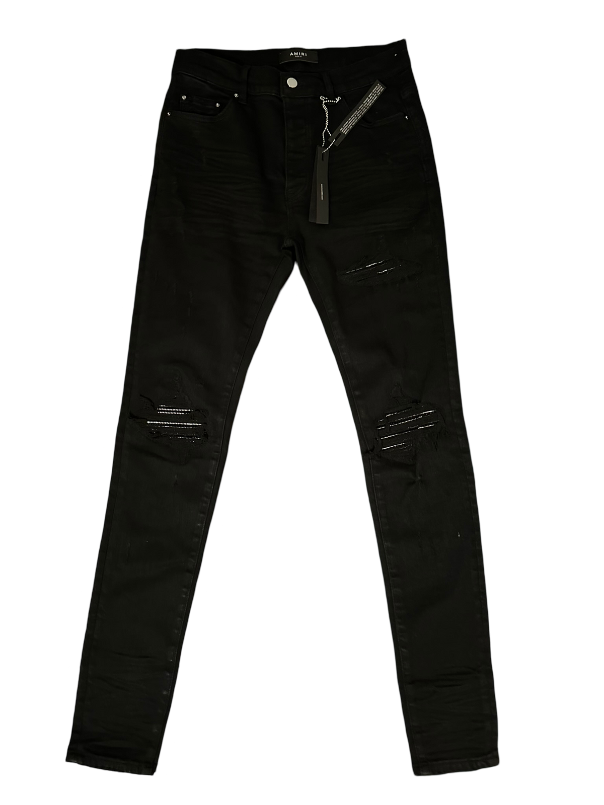 AMIRI MX1 JEANS "RHINESTONE BLACK"