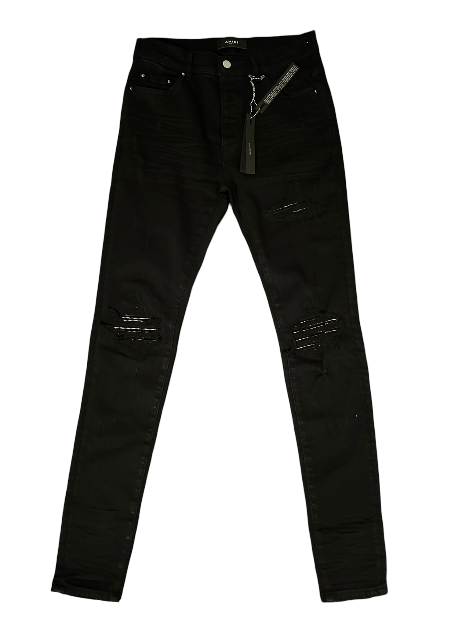 AMIRI MX1 JEANS "RHINESTONE BLACK"