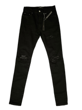AMIRI MX1 JEANS "RHINESTONE BLACK"