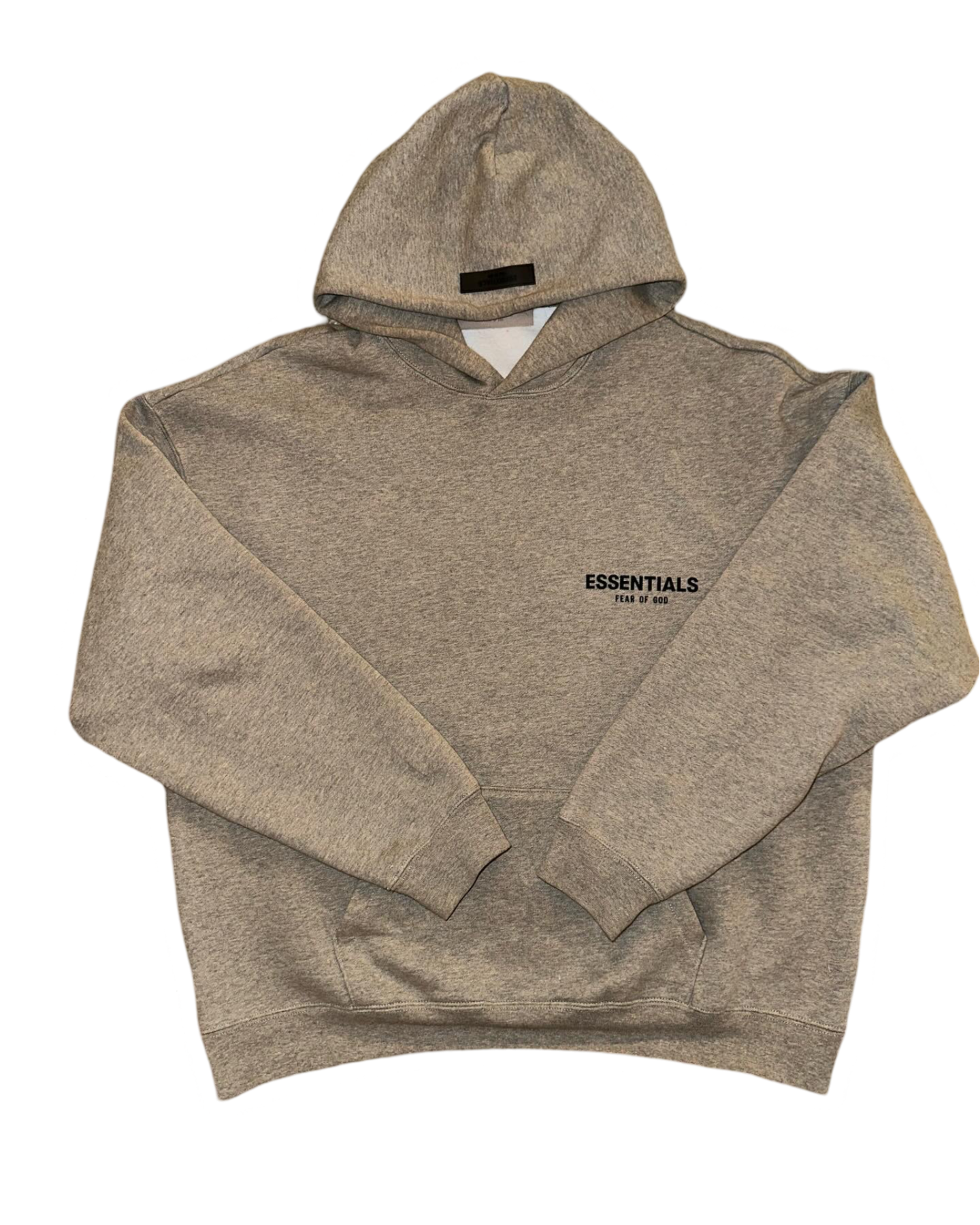ESSENTIALS HOODIE "DARK OATMEAL"