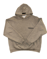 ESSENTIALS HOODIE "DARK OATMEAL"