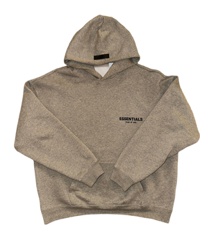 ESSENTIALS HOODIE "DARK OATMEAL"