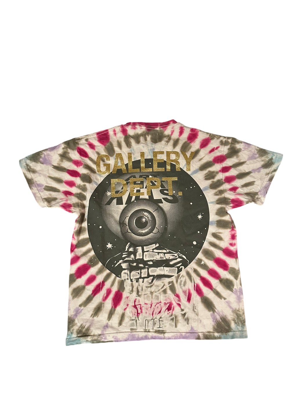 GALLERY DEPT TEE "ART THAT KILLS TYE DYE"