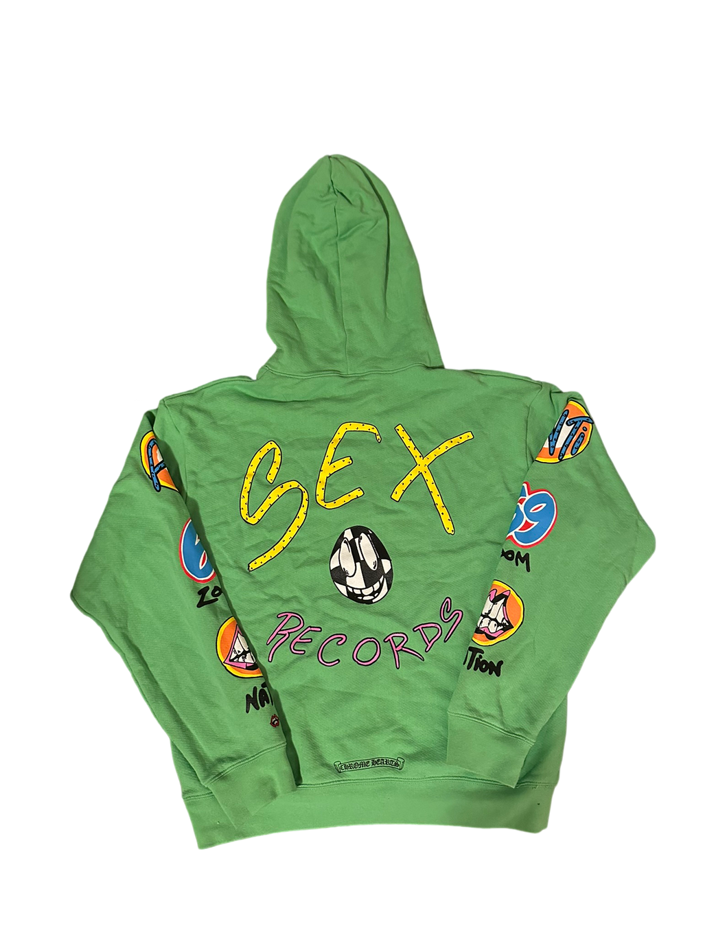 CHROME HEARTS HOODIE MATTY BOYS "SEX RECORDS"