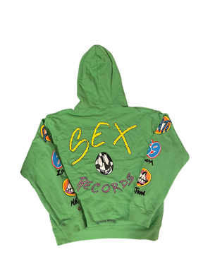 CHROME HEARTS HOODIE MATTY BOYS "SEX RECORDS"