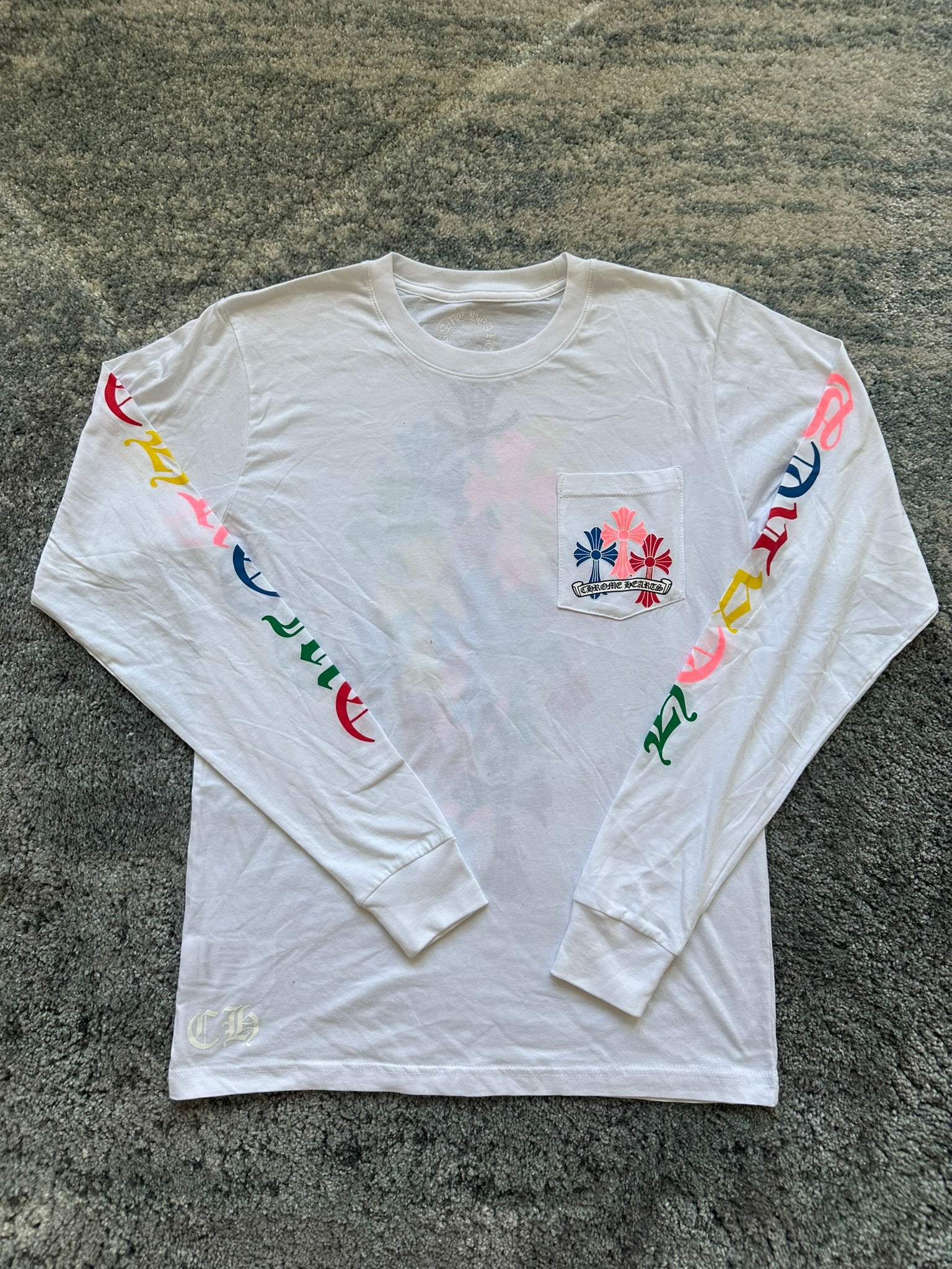 CHROME HEARTS LONGSLEEVE (RAINBOW)