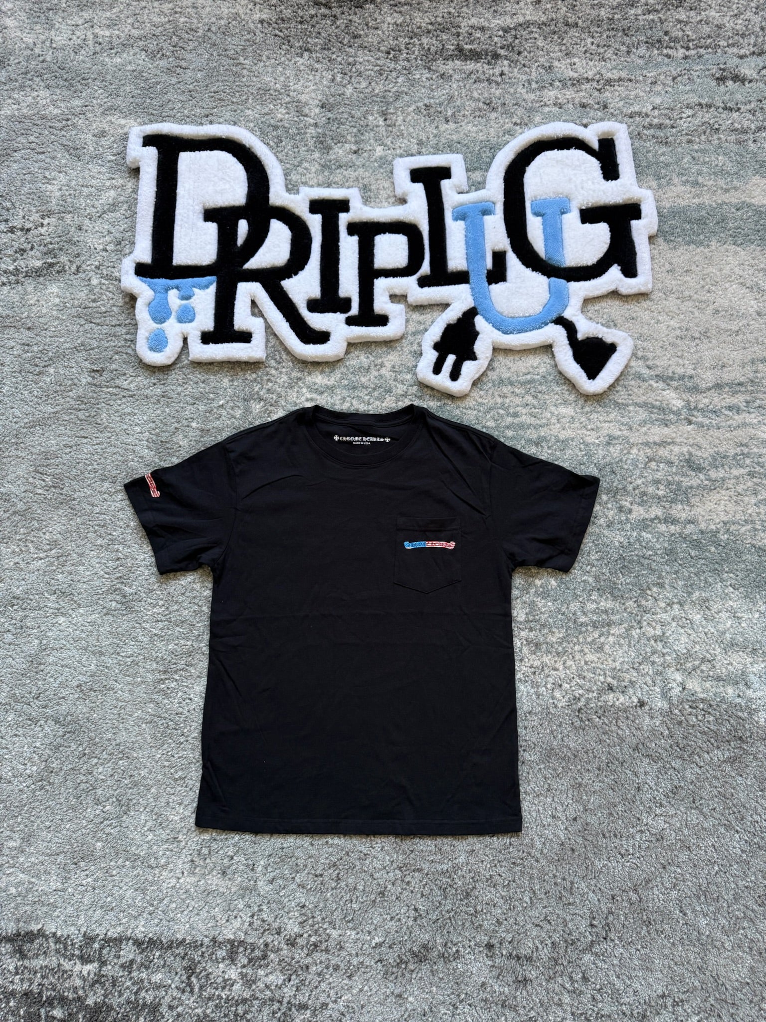 CHROME HEARTS AMERICA TEE BLACK