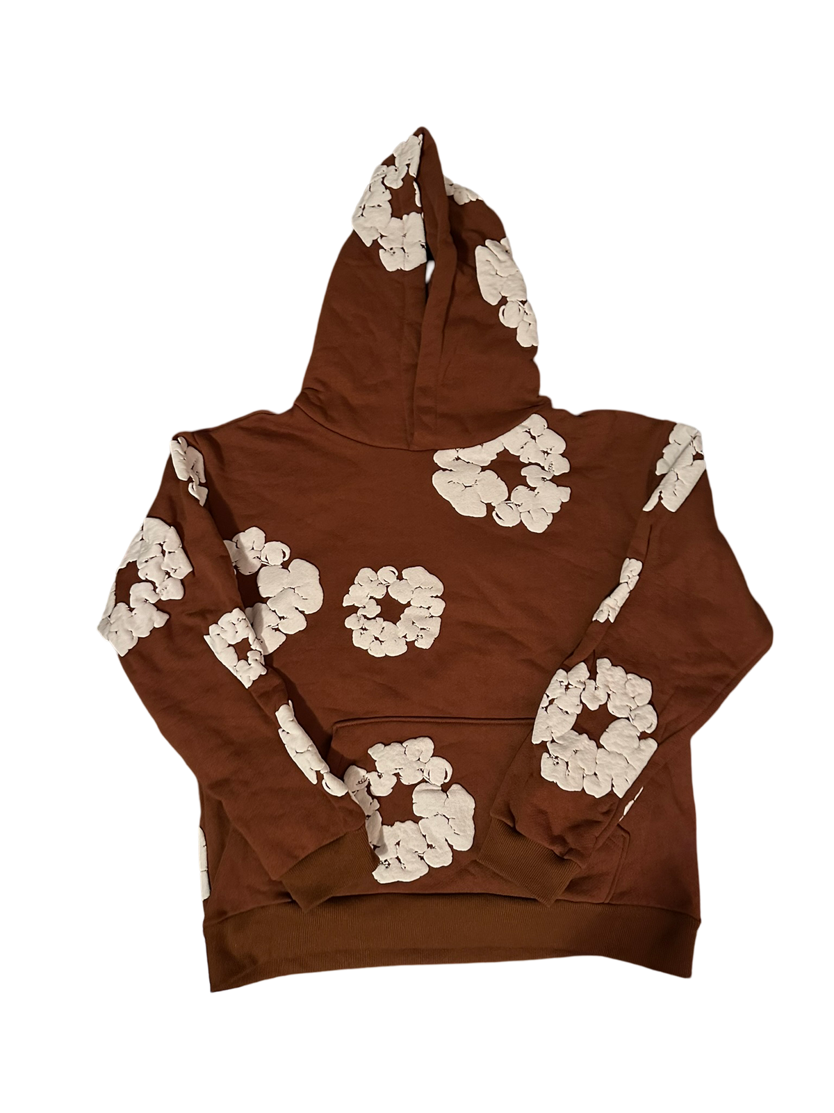 DENIM TEARS HOODIE "BROWN"