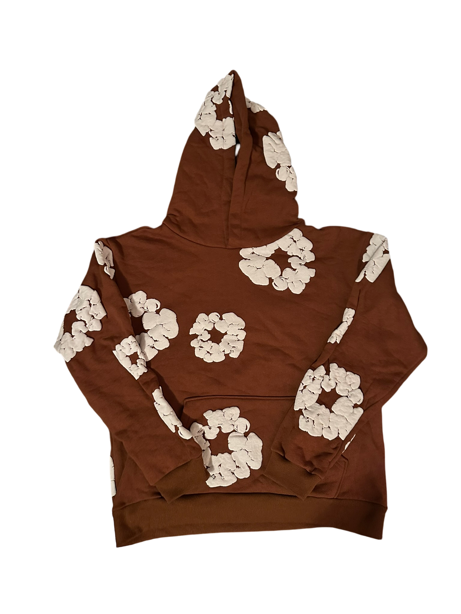 DENIM TEARS HOODIE "BROWN"