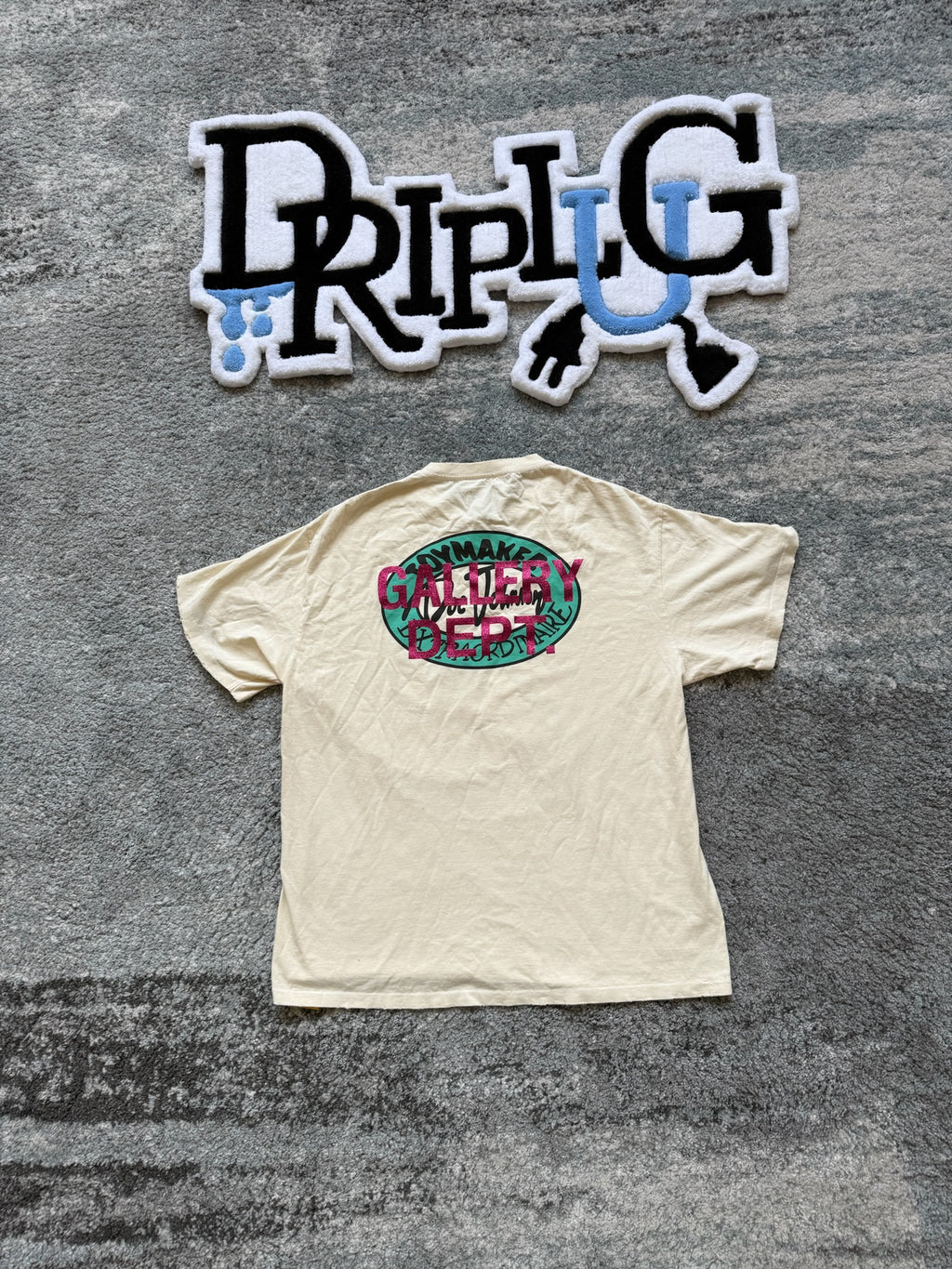 GALLERY DEPT TEE "MY BATTERIES DIED"