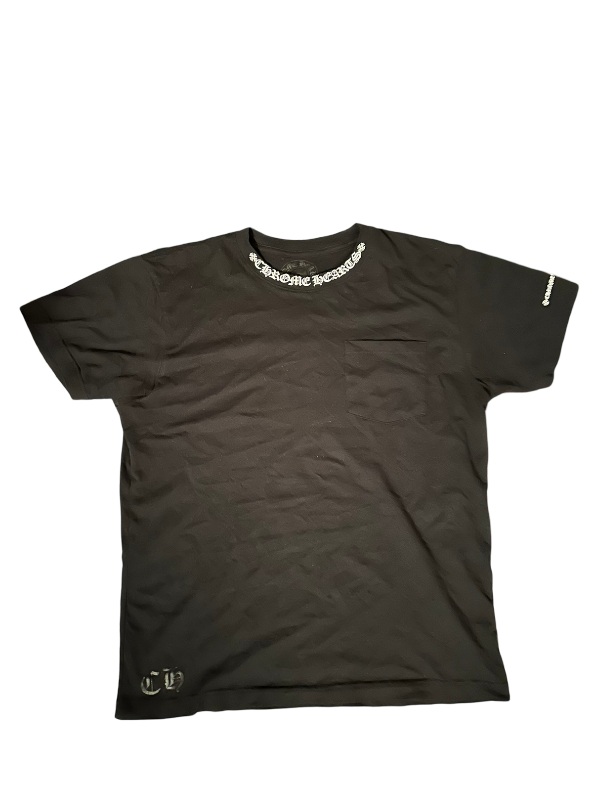 CHROME HEARTS TEE (NECK LOGO)