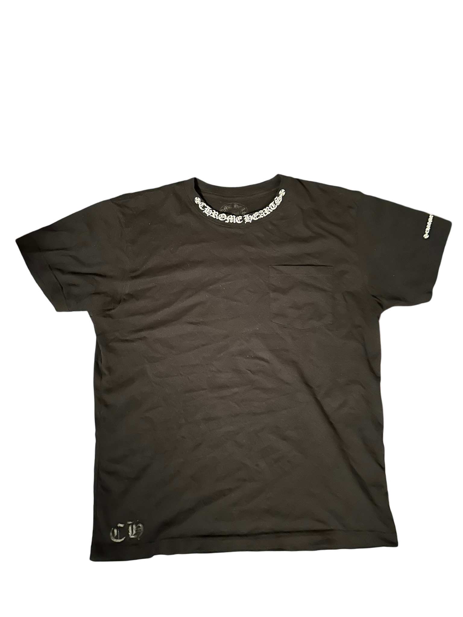 CHROME HEARTS TEE (NECK LOGO)