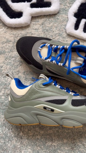 DIOR B22 OLIVE AND BLACK