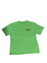 GALLERY DEPT TEE "LIME GREEN"