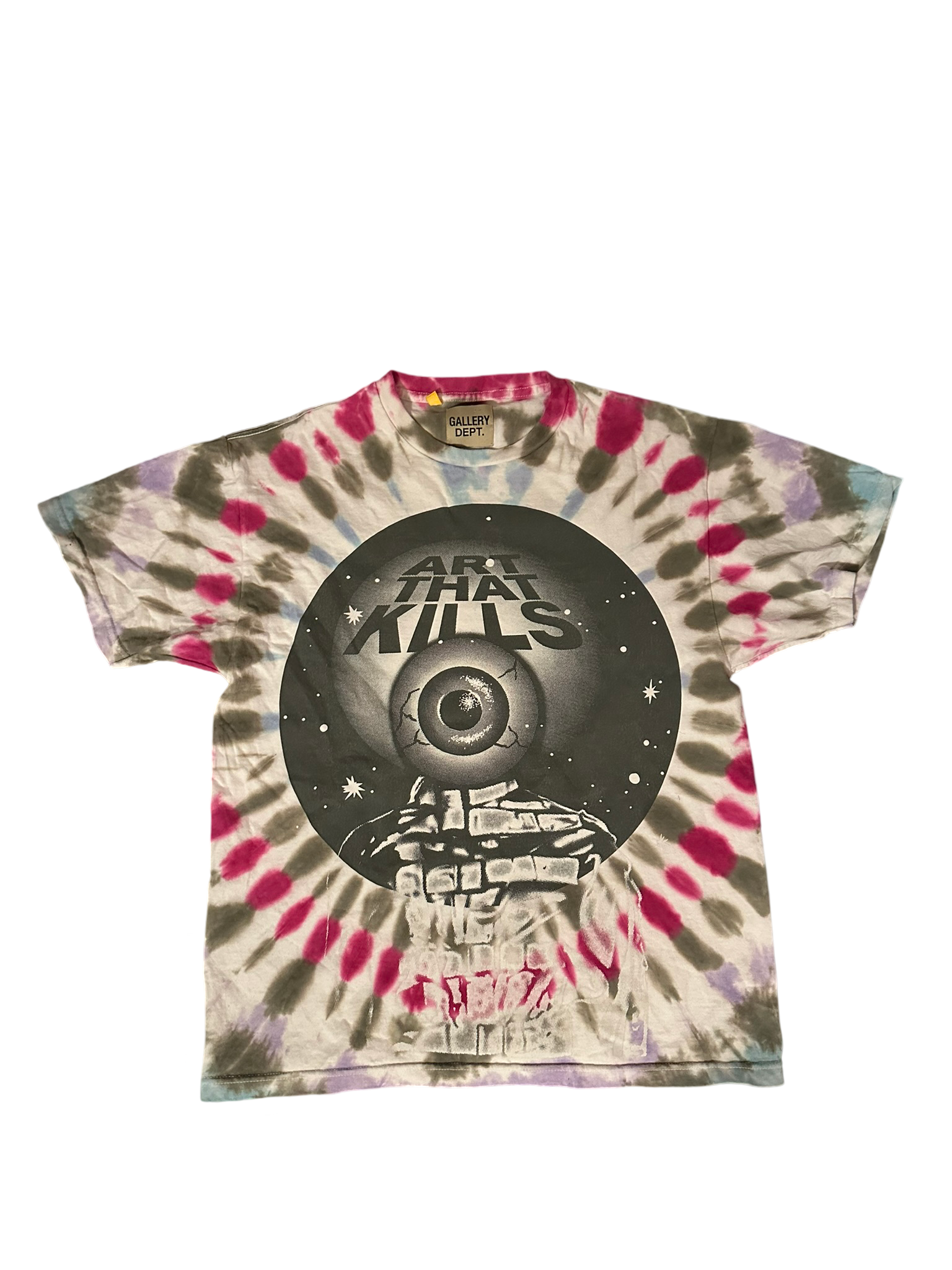 GALLERY DEPT TEE "ART THAT KILLS TYE DYE"