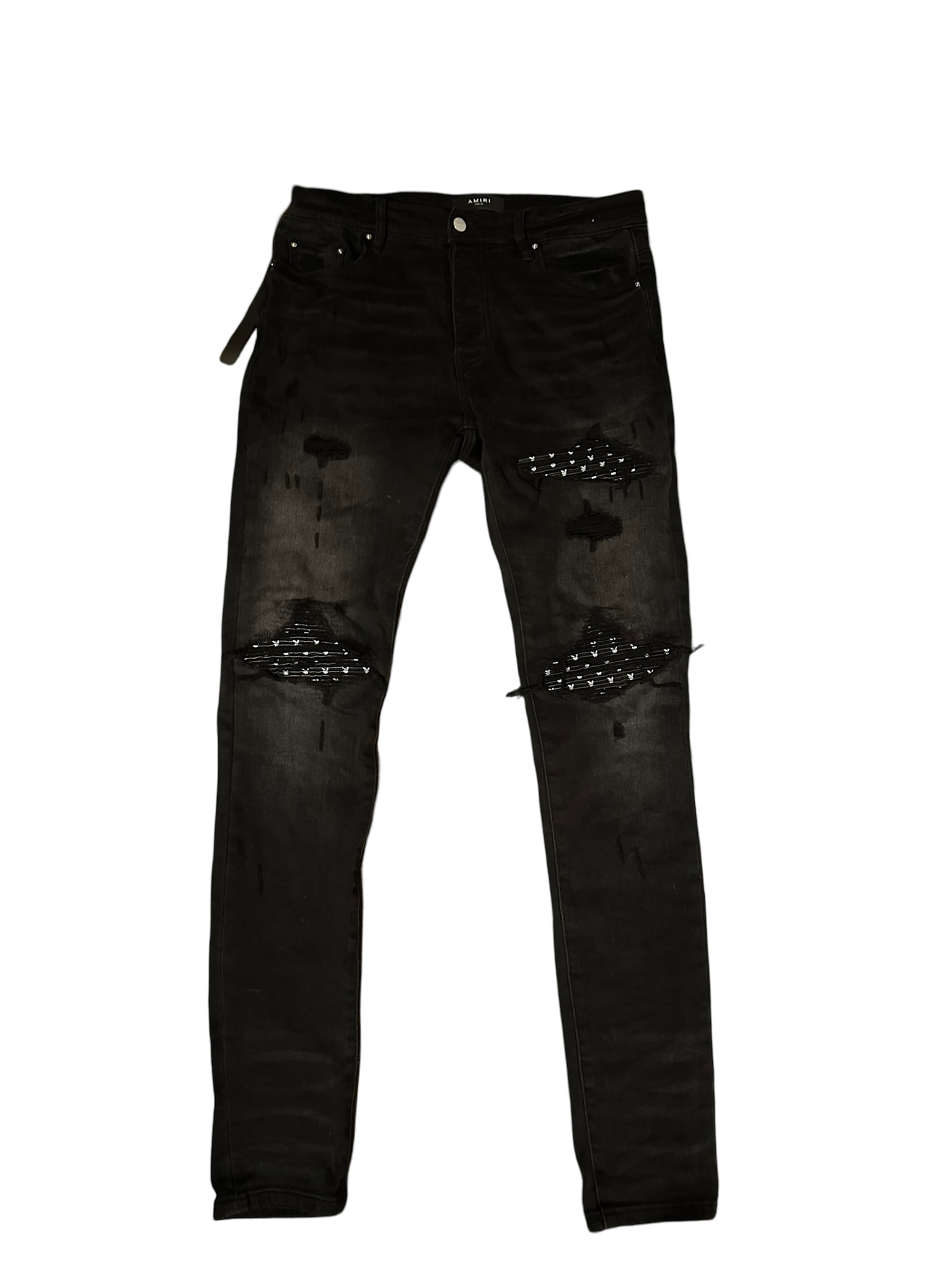 AMIRI MX1 JEANS "PLAYBOY COLLAB BLACK"