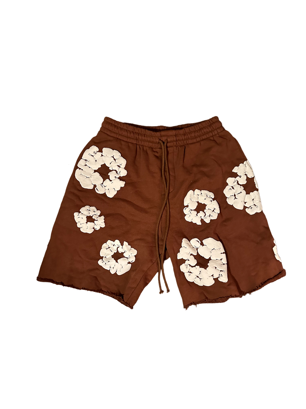 DENIM TEARS SHORTS "BROWN"