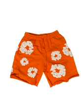 DENIM TEARS SHORTS "ORANGE"
