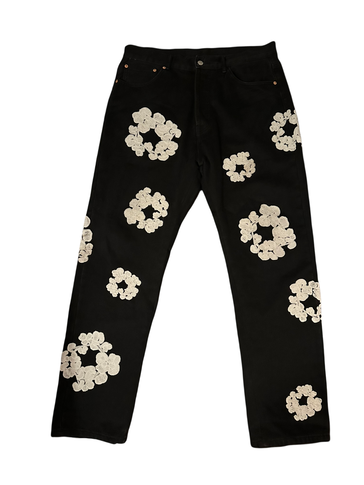DENIM TEARS JEANS "BLACK"