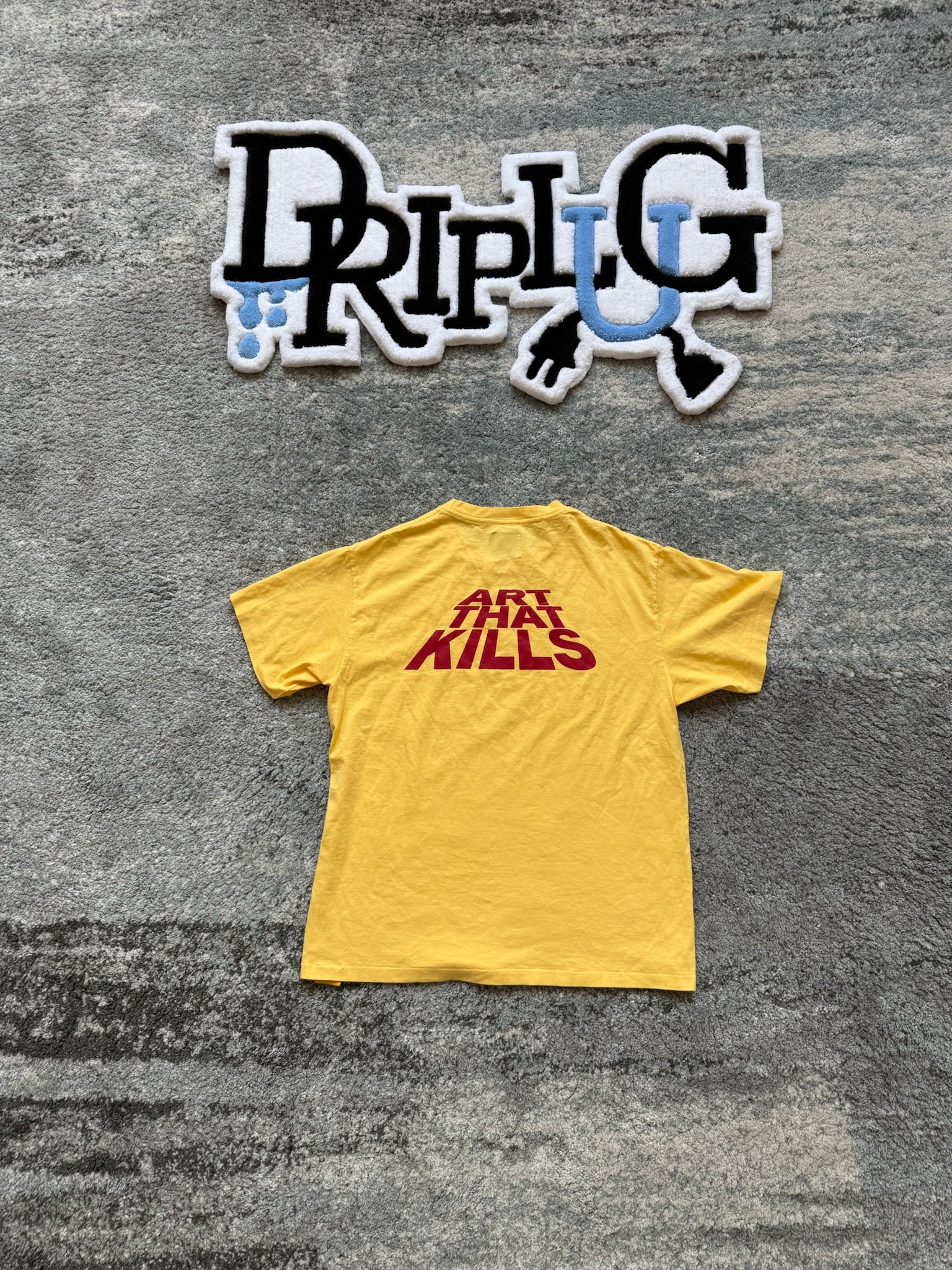 GALLERY DEPT "ART THAT KILLS" YELLOW TEE