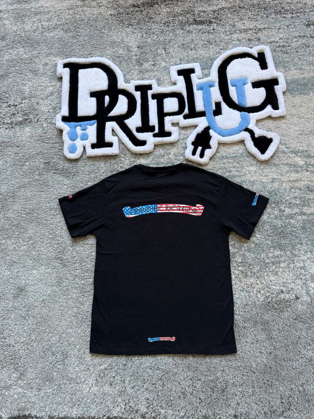 CHROME HEARTS AMERICA TEE BLACK