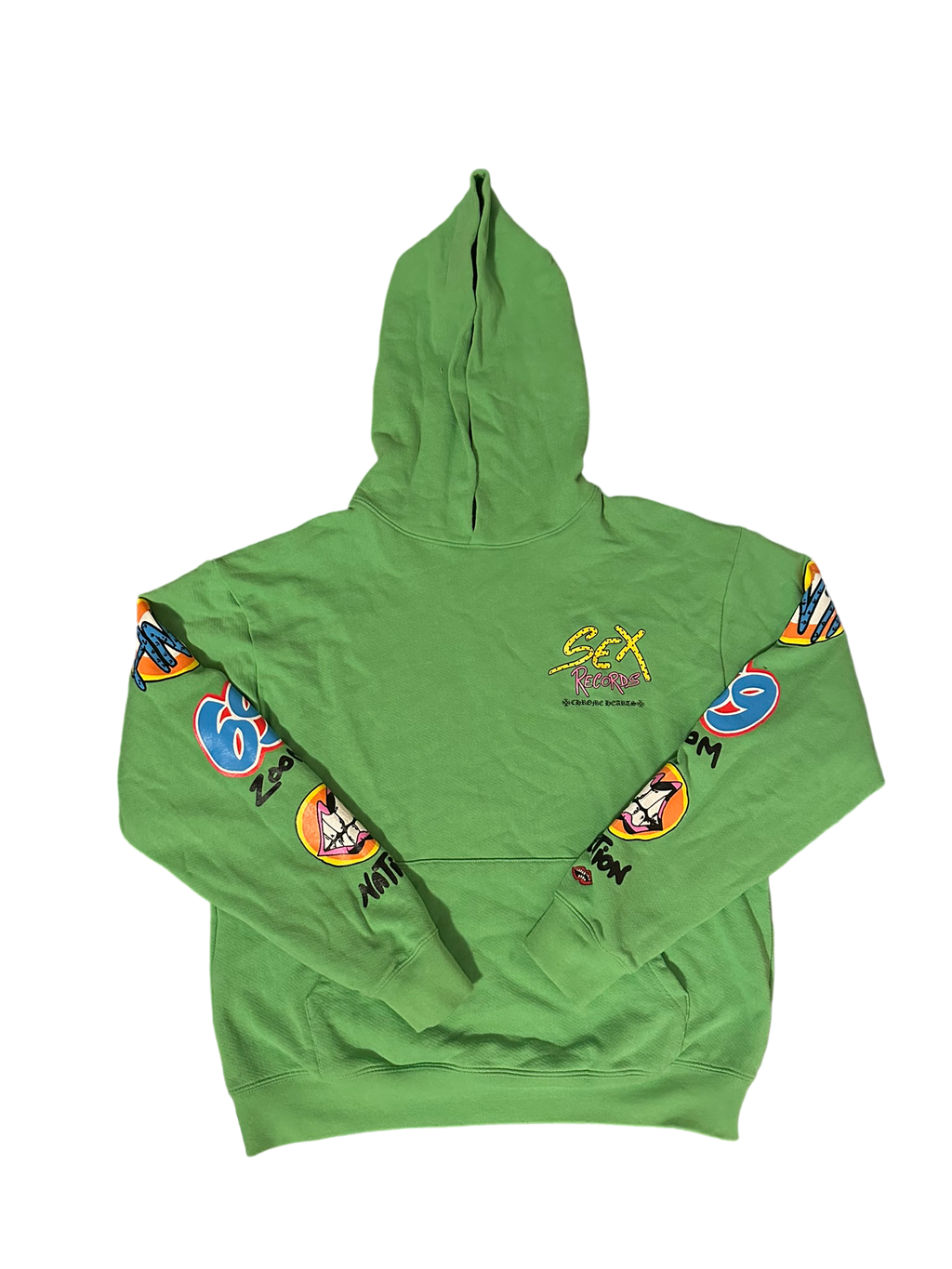 CHROME HEARTS HOODIE MATTY BOYS "SEX RECORDS"