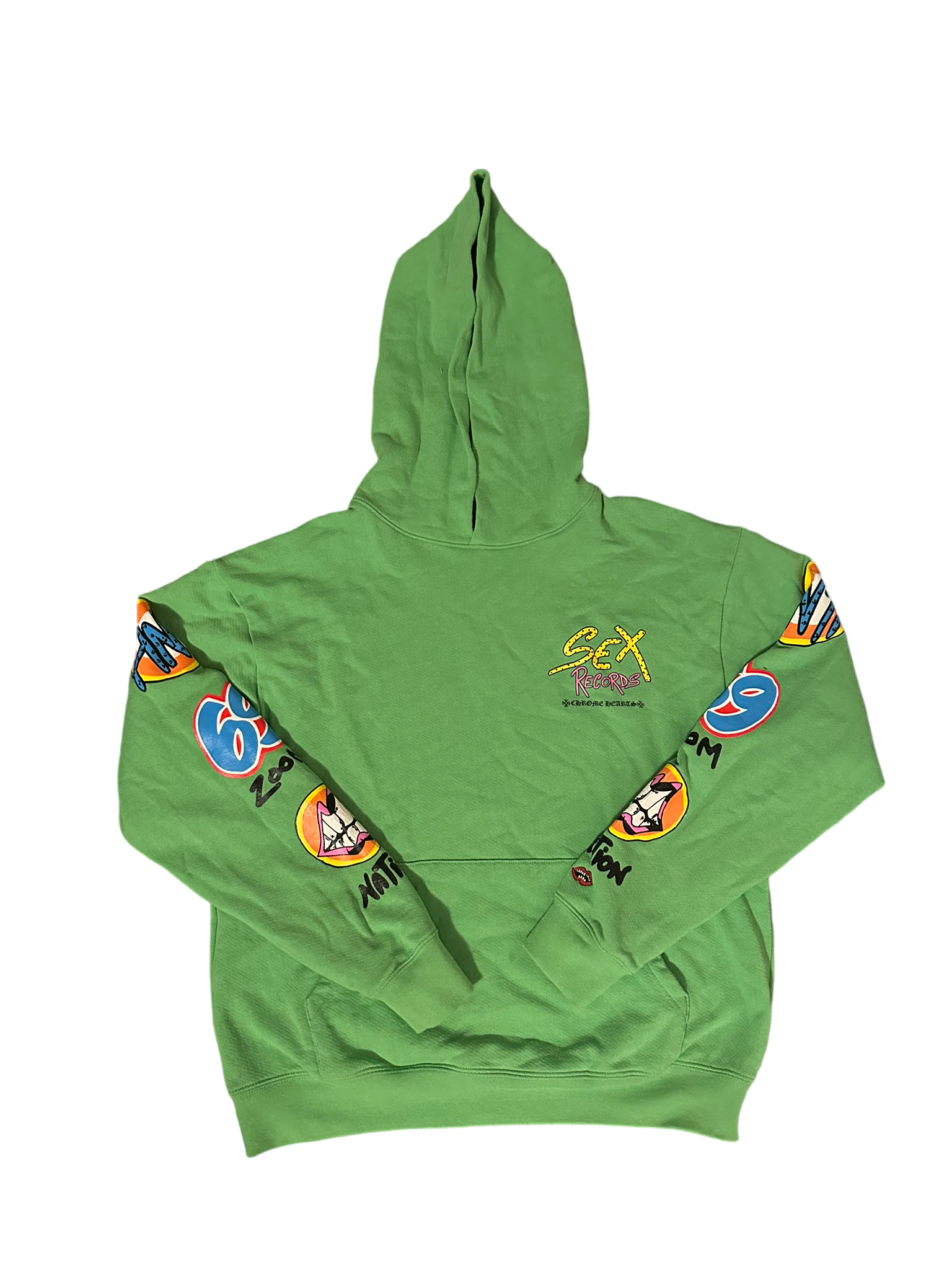 CHROME HEARTS HOODIE MATTY BOYS "SEX RECORDS"