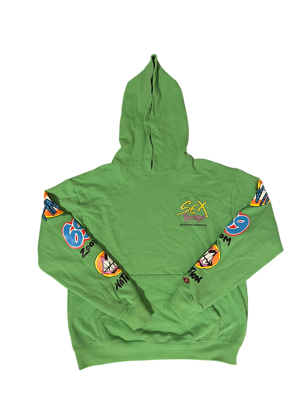 CHROME HEARTS HOODIE MATTY BOYS "SEX RECORDS"