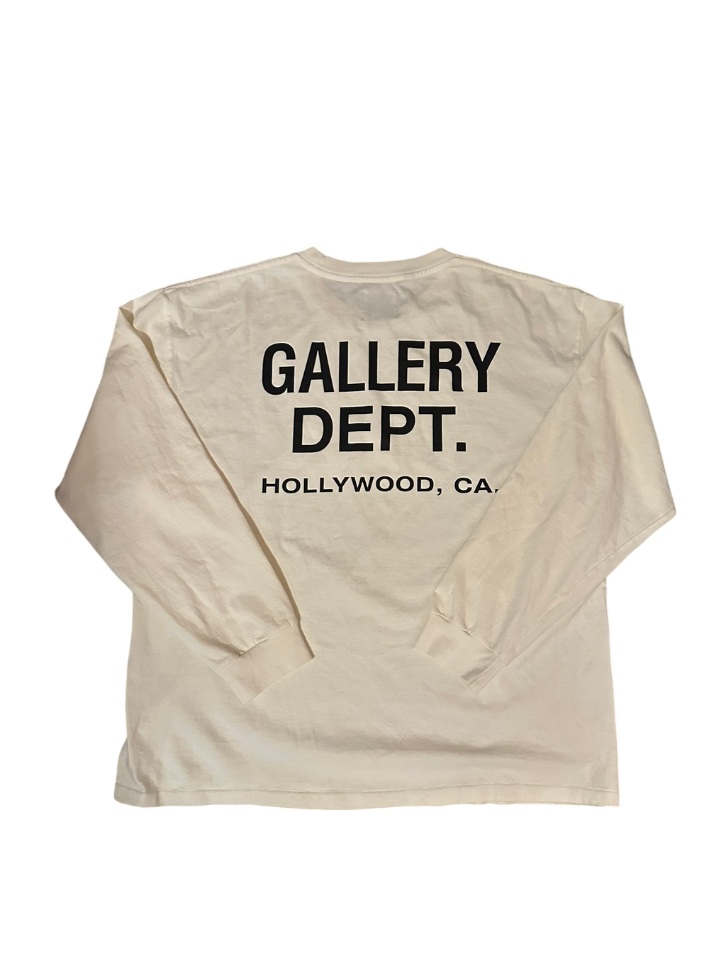 GALLERY DEPT LONGSLEEVE "CREME AND BLACK"