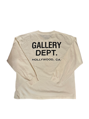 GALLERY DEPT LONGSLEEVE "CREME AND BLACK"