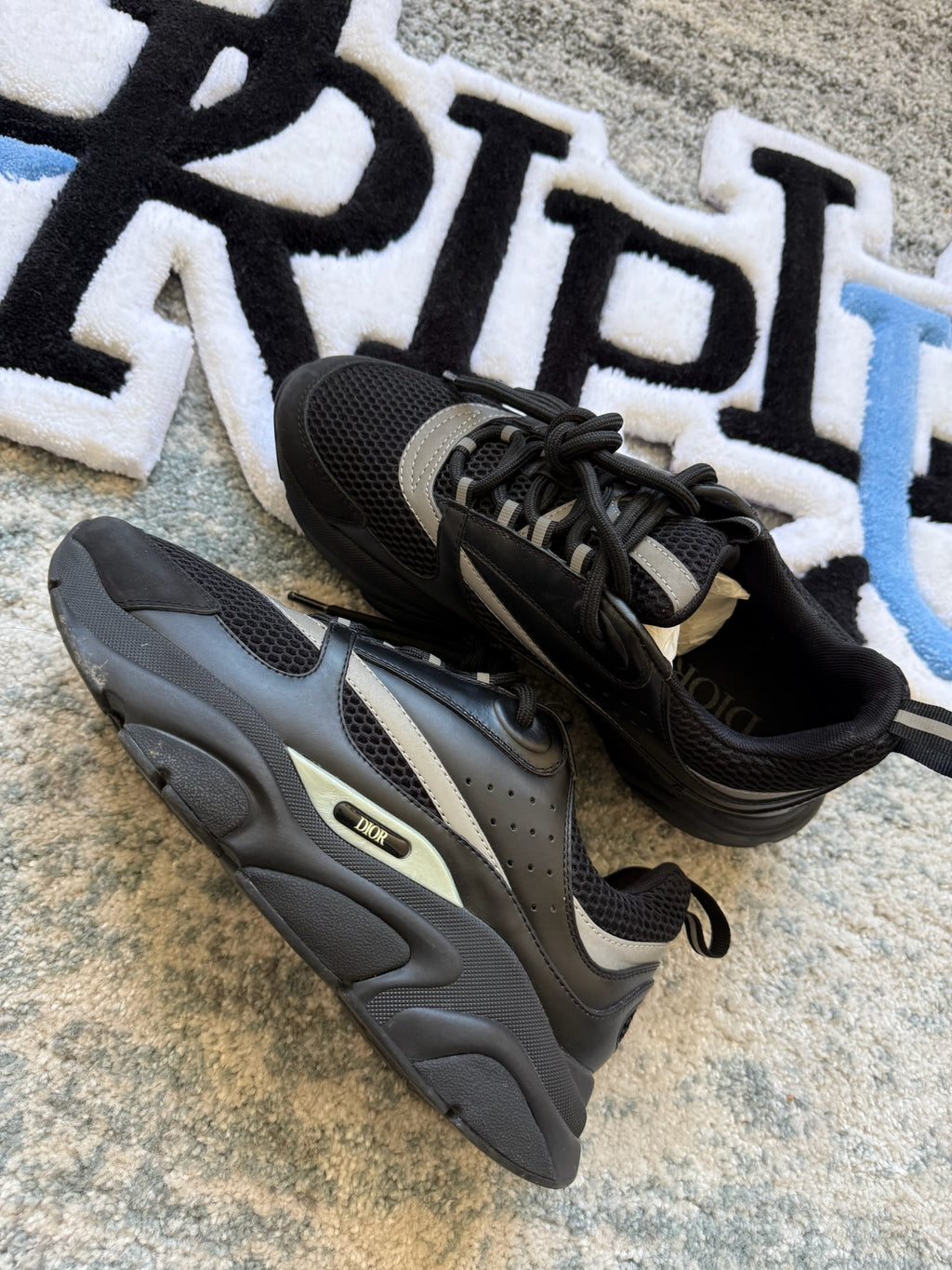 DIOR B22 TRIPLE BLACK