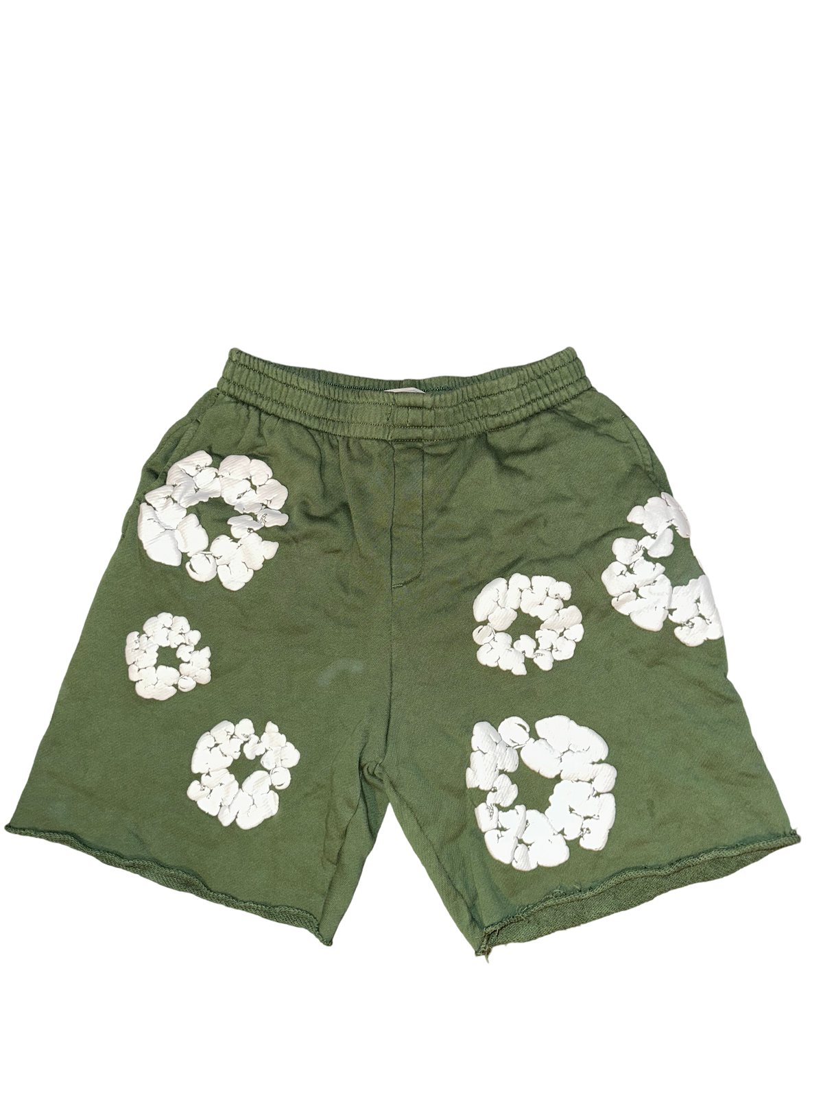 DENIM TEARS SHORTS "GREEN"