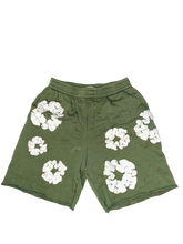 DENIM TEARS SHORTS "GREEN"